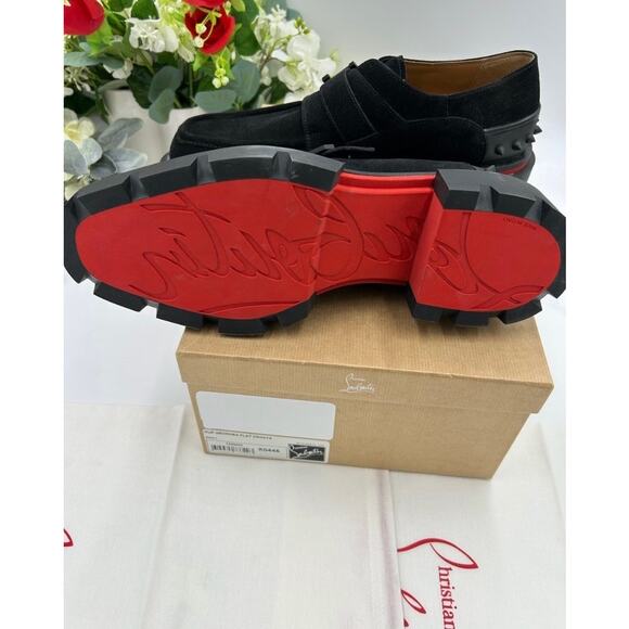 Men\'s Christian Louboutin OUR GEORGE\'s chunky flat Oxford\'s size 44.5 Italy main image 7